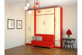 Шкаф-кровать с диваном Бела-5 в Белом Яре - belyj-yar.katalogmebeli.com | фото 1