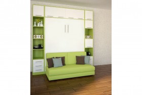 Шкаф-кровать с диваном Бела-6 в Белом Яре - belyj-yar.katalogmebeli.com | фото 1