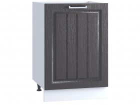 Шкаф нижний под мойку 500, ШНМ 500 (Клен серый/корпус белый) в Белом Яре - belyj-yar.katalogmebeli.com | фото