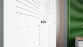 Шкаф угловой с 1-ой дверью с зеркалом «Ривьера» (Белый) в Белом Яре - belyj-yar.katalogmebeli.com | фото 8