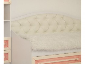 Алиса Кровать 0.8 (белый/крем) в Белом Яре - belyj-yar.katalogmebeli.com | фото 3