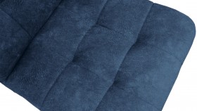 Стул «Аспен» К1С Черный муар/Микровелюр Wellmart Blue в Белом Яре - belyj-yar.katalogmebeli.com | фото 3