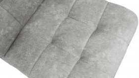 Стул «Аспен» К1С Черный муар/Микровелюр Wellmart Silver в Белом Яре - belyj-yar.katalogmebeli.com | фото 3