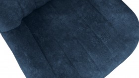 Стул «Марвел» К1С Исп. 2 Черный муар/Микровелюр Wellmart Blue в Белом Яре - belyj-yar.katalogmebeli.com | фото 3