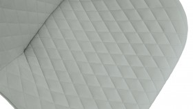 Стул «Оливер» К1С Белый/Велюр Confetti Silver в Белом Яре - belyj-yar.katalogmebeli.com | фото 3