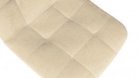 Стул «Райс» К1С Белый/Велюр Confetti Cream в Белом Яре - belyj-yar.katalogmebeli.com | фото 3