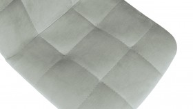 Стул «Райс» К1С Белый/Велюр Confetti Silver в Белом Яре - belyj-yar.katalogmebeli.com | фото 3