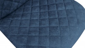 Стул «Ричи» К3 Черный муар/Микровелюр Wellmart Blue в Белом Яре - belyj-yar.katalogmebeli.com | фото 3