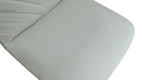 Стул «Шерри» К1С Белый/Велюр Confetti Silver в Белом Яре - belyj-yar.katalogmebeli.com | фото 3