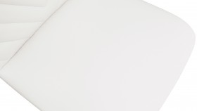 Стул «Шерри» К1С Черный муар/Кож зам Polo White в Белом Яре - belyj-yar.katalogmebeli.com | фото 3