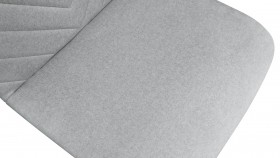 Стул «Шерри» К1С Черный муар/Микровелюр Jercy Silver в Белом Яре - belyj-yar.katalogmebeli.com | фото 3