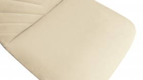 Стул «Шерри» К3 Черный муар/Велюр Confetti Cream в Белом Яре - belyj-yar.katalogmebeli.com | фото 3