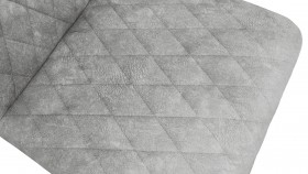 Стул «Стенли» К1С Черный муар/Микровелюр Wellmart Silver в Белом Яре - belyj-yar.katalogmebeli.com | фото 3