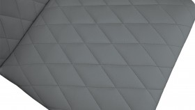 Стул «Стенли» К3 Черный муар/Кожзам Polo Graphite в Белом Яре - belyj-yar.katalogmebeli.com | фото 3