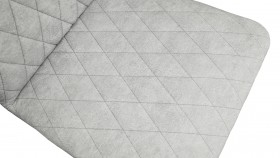 Стул «Стенли» К3 Черный муар/Микровелюр Duna Silver в Белом Яре - belyj-yar.katalogmebeli.com | фото 3