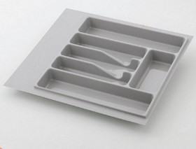 Вкладыш для кухонных принадлежностей, белый, Volpato 300 мм в Белом Яре - belyj-yar.katalogmebeli.com | фото